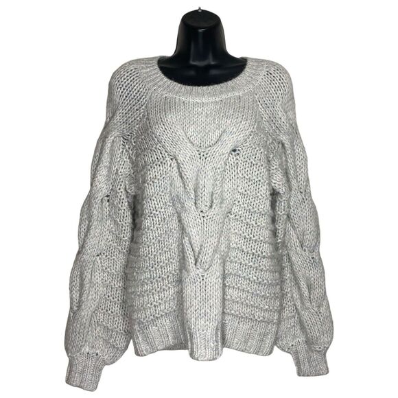 GAP Sweater Womens Small Chunky Knit Wool Alpaca Soft Comfy Pullover Preppy - Picture 1 of 10